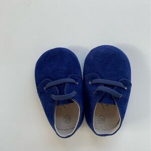 NWOT MTK Joseph Suede Baby Boy Shoes in royal blue